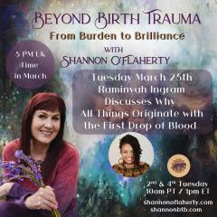 Raminyah Ingram Discusses Why All Things Originate with the First Drop of Blood