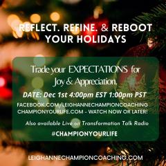 Champion Your Life with Leighanne Champion: Trade your EXPECTATIONS for Joy & Appreciation