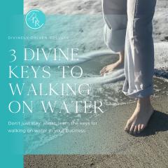 Divinely Driven Results with Elise Smith: Divine Business Strategies for Real Results: 3 Divine Keys to Walking on Water