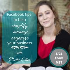 Divinely Driven Results with Elise Smith: Divine Business Strategies for Real Results: Facebook tips and tools that will help to simplify, manage, and organize your business during COVID-19