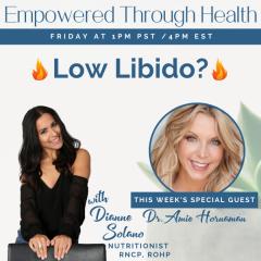 Empowered Through Health with Dianne Solano: Low Libido? With Special Guest, Amie Hornaman