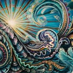 Lucid Planet Radio with Dr. Kelly: Living a Creative Life: Art, Consciousness and Flow with Working Artists Randal Roberts & Morgan Mandala 