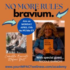 NO MORE RULES with Stefani Yost & Camille Barreto: The Impact of  Being You No Matter What: Bravium.