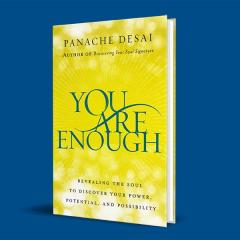 you are enough author panache desai on the christine upchurch show