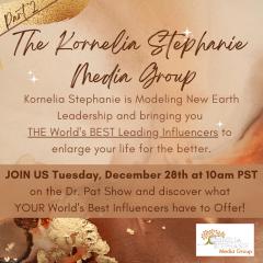 The Dr. Pat Show: Talk Radio to Thrive By!: Enlarging People with Kornelia Stephanie and the KS Media Group PART 2