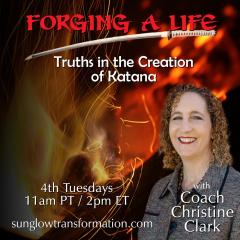 Forging A life, Christine Clark, The Dr Pat Show, Dr Pat Show, Dr Pat, Pat Baccili, Transformation Talk Radio, transformation