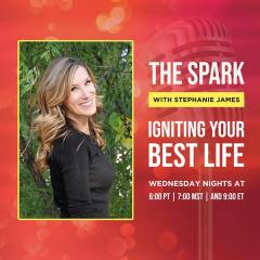 The Spark, Stephanie James, The Dr Pat Show, Dr Pat Show, Dr Pat, Pat Baccili, Transformation Talk Radio, transformation