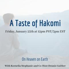 The Kornelia Stephanie Show: A Taste of Hakomi, with Dennis Gaither