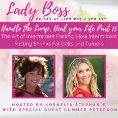 The Kornelia Stephanie Show: Handle the Lump, Heal your Life Part 15: The Art of Intermittent Fasting & How it Shrinks Fat Cells and Tumors