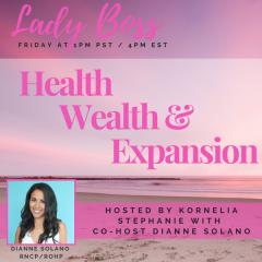 The Kornelia Stephanie Show: Health, Wealth and Expansion with Dianne Solano