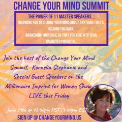 The Kornelia Stephanie Show: The Millionaire Imprint for Women: Be The Voice for Change