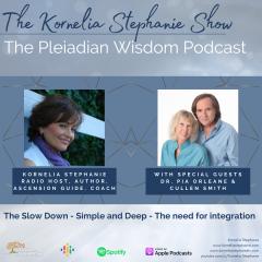 The Kornelia Stephanie Show: The Pleiadian Wisdom Podcast with Special Guests, Dr. Pia Orleane and Cullen Smith