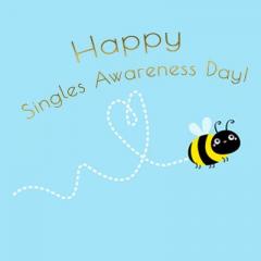 happy singles awareness day with colette marie stefan